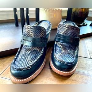 Freebird Collins Mule Purple Multi Size 7